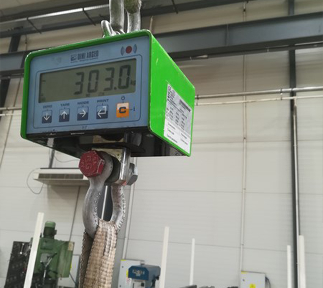 Tests on plastic parts